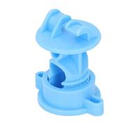 Ausla 100pcs Electric Fencing Post Insulators, Bolt Type Insulators ABS Wooden Post Insulator for Electric Fence Agricultural Garden Farm 2.17x1.89in (Blue)