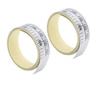 Ausla 2 Pcs Self Adhesive Measuring Tape with Fractions, Aluminum 60in 150cm Left to Right Sticky Measure Tape for Woodworking Saw Drafting Table