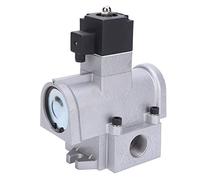 Ausla 2 Position 3 Way Solenoid Valve, Aluminum Alloy Electric Control Solenoid Valve G3 4in K23JD 20, Fast ≤0.1s Reversing, Large, Tube Connect Base for Mechanical Equipment (AC220V)