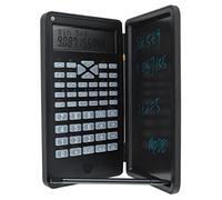 Ausla 240 Functions Scientific Calculator with Writing Tablet, Two Row LCD Display Compact Size for Business Office School Calculations