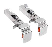 Ausla 2PCS Adjustable Drawer Fixing Clips, Steel Construction, Secure Drawer Installation Clamp for DIY Home Improvement Projects