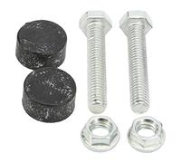 Ausla 2pcs Hood Adjustment Rubber Bumpers Stoppers, Rubber and Aluminum Hood Bonnet Bumper Stopper Replacement, Adjustable Fit for Oldsmobile Pontiac 1964 1981