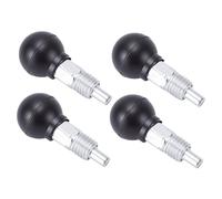 Ausla 4Pcs Pull Pin Spring Knobs, Heavy Duty Ball Nose Spring Plungers, 25mm Diameter for Fitness Equipment and Metalworking