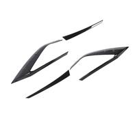 Ausla 4PCS Taillight Eyebrow Carbon Fiber Style Tail Light Eyelid ABS Trim Precise Fit Dust Protection Easy Stick On for Cross XP210 2023 2024 Rear Lamp