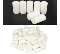 Ausla 50 Pcs High Pressure Pump Filter, Fiber Cotton Replacement for 30MPa Air Compressing Machines, Efficient Filtration, Large Volume Capacity