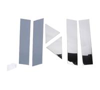 Ausla 6 Piece Pillar Post Trim, 304 Stainless Steel Plated Upgrade for 300 2005 2010, Scratchproof Mirror Finish for Vehicle Appearance Enhancement