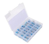 Ausla 700Pcs Ceramic Capacitor Set, 1KV High Voltage Capacitor Assortment Kit, Ceramic and Resin, 24 Values, 15 Percent Tolerance, for Radio TV LCD Monitor Repair