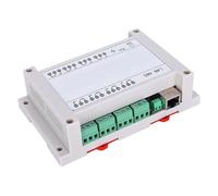 Ausla 8 Channel Relay Switch Module, Ethernet IP Controller with Web Server, 8 Relay Channels AC 10A for Smart Home Automation (White)