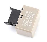 Ausla 8 Pin LED Flasher Relay 8-Pin Electric LED Flash Relay Turn Signal Flasher Fixes Hyper Flash Easy Installation for / / Cars with Compact Sturdy Design