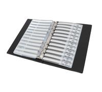 Ausla 84 Values Capacitor Sample Book, High Accuracy 0201 SMD Capacitor Assortment Kit 50pcs Each for Prototyping Repair and Teaching