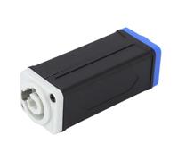 Ausla AC Coupler Adapter Extender Connector, 13AWG Copper and Engineering Plastic LED Power Connector AC Coupler, 20A Locking Stage Light and Speaker Power Extension
