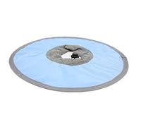 Ausla Adjustable Cat E Collar, Polyester Cat Recovery Collar with Drawstring, Anti Licking Cone, Easy to Clean, Flexible for Post Surgery Grooming Itching Scratching (L)