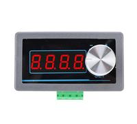 Ausla Adjustable Signal Generator,0-20.00mA 4 Digit LED Display Current Voltage Analog Simulator with Coarse Fine Adjustment for PLC Panel Debugging Equipment Testing