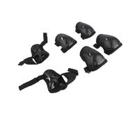 Ausla Adults Full Protective Gear Set, Polyester Fiber, Comfort Padding, Knee Pads and Elbow Pads for Skateboarding and Biking