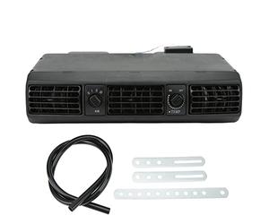 Ausla Air Conditioning Evaporator, Universal Underdash 12V Air Con Unit with 360 CFM for Cars RVs Trucks Campers Temperature and Speed Control
