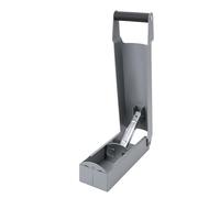 Ausla Aluminum Can Compactor Aluminum Alloy Can Crusher for 12oz 16oz Cans Space Saving Wall Mount Metal Crusher Easy Press for Recycling Home Garage Kitchen Use (Gray)
