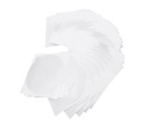 Ausla Aluminum Foil Seal Lids, Self Adhesive Coffee Capsule Stickers 50PCS, Aluminum Foil Replacement Covers with Secure Seal for Coffee Tea Cake Cups Home Office Use (63MM)