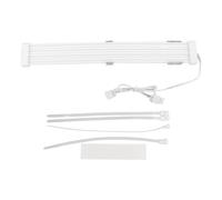 Ausla ARGB PC Power Supply Cable, 5V 3Pin Synchronized RGB PSU Cable with Built in Bundling Tape, for 24 Pin Motherboard 8 Pin Graphics Card PC Case