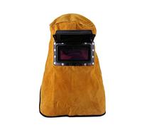 Ausla Auto Darkening Welding Helmet, Welders Arc Protection, Comfortable Leather Helmet with Sweat Absorption and Breathability, for Full Protection with Quick Adjustment