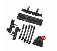Ausla Bands for Boxing TPE Elastic Training Kit with and 5 Rope Set for Strength Punch Training for Boxing Muay Thai Karate (200lbs)