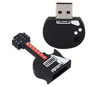 Ausla Bass Guitar USB Flash Drive, 32GB Portable Storage (128GB) | Collectible Guitar Shape Design, Plug and Play No Driver Needed, Data Transfer for Music Photos, Office Home PC Accessory