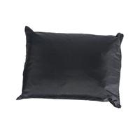Ausla Boat Tarpaulin Boat Cover, Boat Cover Tarpaulin 210D Oxford Fabric Boat Tarpaulin for Yacht Speedboat Runabout Fish Ski V-Hull Boat Black (17-19ft)
