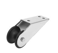 Ausla Bow Roller, Stainless Steel Bow Roller with Pivoting Dual Nylon Rollers 6.5 X 1.96 in, 10mm Mounting Hole, Protective Guide for Boat Yacht Docking
