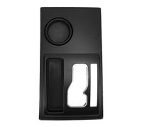Ausla Center Console Shifter Bezel, Premium ABS Plastic Gear Shift Cover, Replacement for 2005-2015 Vehicles with Drainage Holes