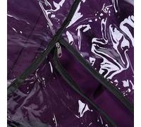 Ausla Clear Stroller Rain Cover, PVC Weather Shield with Zipper Window, Universal Fit for Umbrella Strollers