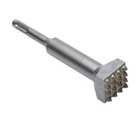 Ausla Concrete Bushing Head, 40Cr Steel Electric Hammer Drill Bits Square Head Design Concrete Repair Patch Prepare Bushing Tool for Chiseling Polishing Smoothing