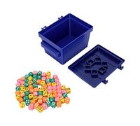Ausla Dice Game, 2-4 Players, 5-10 Minute Rounds, Plastic Set