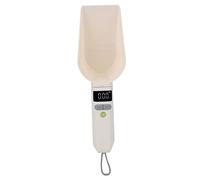 Ausla Digital Weighing Spoon, Digital Food Scale Electronic Measuring Weighing Spoon Handheld Plastic Rechargeable Spoon Scale for Coffee Roasting Baking Cooking