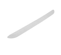 Ausla Door Sill Strip Rubber Threshold Ramp 68.6 Cm Non Slip Floor Transition with Drainage Channels Easy Assembly for Wheelchairs Electric Scooters and Sweepers (White)