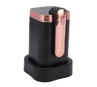 Ausla Electric Water Dispenser, 3 Modes Portable Water Bottle Pump USB Charging Automatic Drinking Dispenser for 5 Gallon Bottles Foldable Spout 10cm (Black)