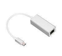 Ausla Ethernet Adapter, Aluminum Alloy, USB C to RJ45 Ethernet, 1000 MB Speed, Ideal for and S9/S8/Note 9 Users (100 trillion)