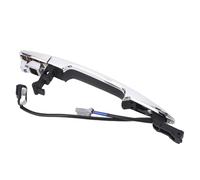 Ausla Exterior Door Handle ABS Smart Keyless Entry Front Left Driver Side Replacement for Leaf 2011 to 2017 Murano 2009 to 2014 for Quick Access and Direct Fit (Right Without Hole: 826469N00A,