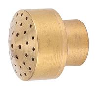 Ausla Female Thread Brass Fountain Nozzle Spray Head, Cluster Water Pattern Fountain Sprinkler, Wind Stable Firework Effect for Garden Pond Landscape Architecture Decor (2 Points 12.5mm Internal