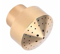 Ausla Female Thread Brass Fountain Nozzle Spray Head, Cluster Water Pattern Fountain Sprinkler, Wind Stable Firework Effect for Garden Pond Landscape Architecture Decor (4 Points 20mm Internal Teeth)