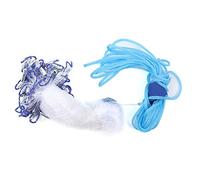 Ausla Fishing Net Hand Net Cast with Small Mesh Nylon Monofilament Quick Sinking Galvanized Iron Weight for Rivers Lakes Oceans Bait Fishing (#1)