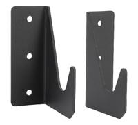 Ausla Floor Jack Stand 2pcs Jack Racks Wall Mount Organizer, Sturdy Stainless Steel Wall Mount Storage Rack for Most Hydraulic Floor Trolley Stands Holder