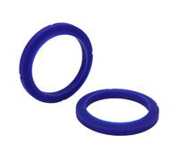 Ausla Food Grade Silicone Group Head Gasket, Brew Head Seal Ring 2 Pack, Odorless Tasteless Tight Seal, Easy Install, Coffee Machine Replacement for Home Baristas