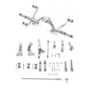 Ausla Forward Controls Foot Pegs, CNC Aluminum Kit for XL (Electroplated)
