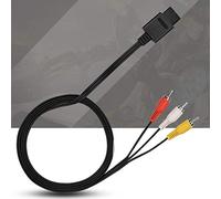 Ausla Game Console AV Cable, AV Cable for, Connect Console to TV, 68.9in Length, for Retro Gaming