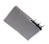 Ausla Game Console Dust Cover, Oxford Cloth Vertical Dust Protector for, Defends Against and Scratches in Living Room or Bedroom (Grey)