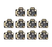 Ausla Gamepad Joystick Drift Repair Board, 10-Piece Analog Stick Controller Mod, Black Adjustable Replacement for ONE S X, 1.9x1.8x0.2cm