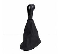 Ausla Gear Shifter Knob, 5 Speed Car Gear Shift Knob with Boot Cover for 2011-2016 Manual Car Shifter (Black)