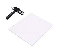 Ausla Gel Printing Plate A4 Size with Spray Roller Reusable Monoprinting Supplies for Acrylic Painting Fabric Cardstock