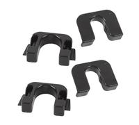 Ausla GeneralClamp Rear Parcel Shelf Retainer Clamp 4 PCS ABS Rear Shelf Bracket Holder OE 8A61 46698 AA Easy Install for MK7 MK8 MK3 C3 DS3 J10