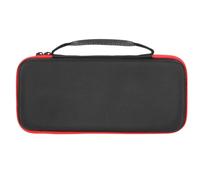 Ausla Handheld Game Console Carrying Case Shockproof EVA Storage Bag for ROG Ally Gaming Handheld Ideal Daily Travel Camping (Red)