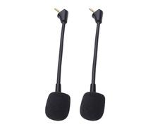 Ausla Headset Microphone Replacement 2PCS with OFC Copper Cable Gold Plated 3.5mm Plug Noise Cancelling Gaming Headset Microphone for S Pro